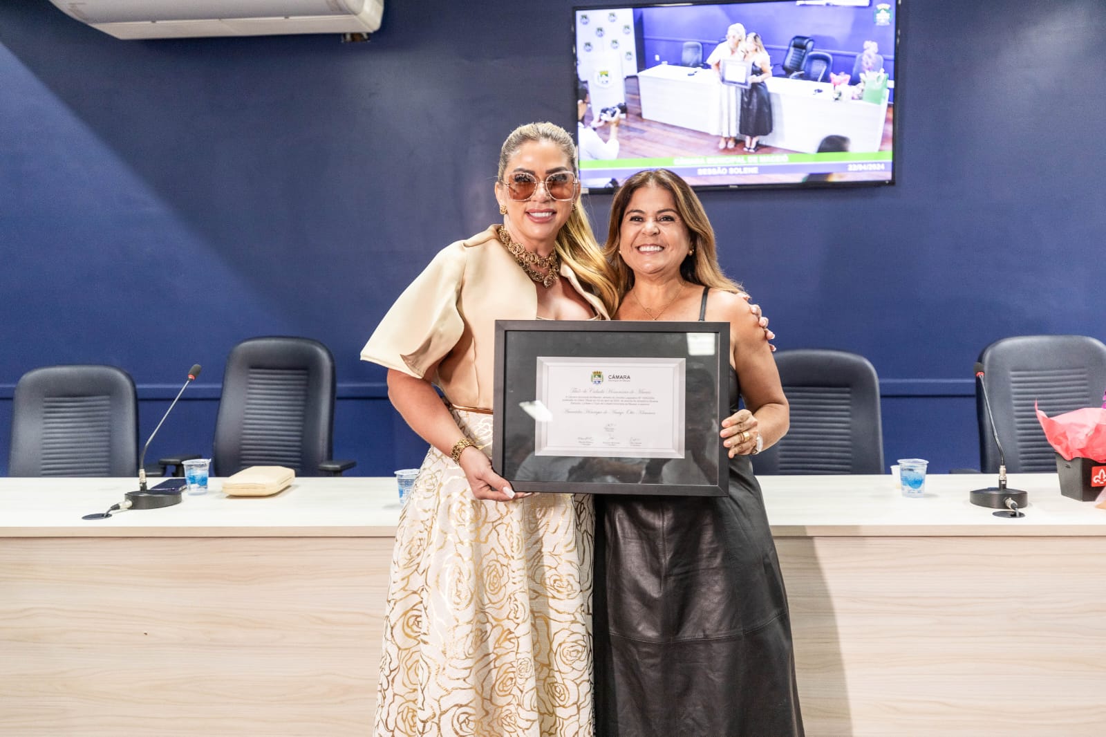 Silvania Barbosa concede título de cidadã honorária a Amarides Kummer post thumbnail image